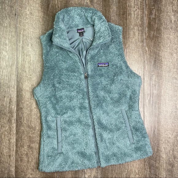 Patagonia Jackets & Blazers - Patagonia Dusty Blue Los Gatos Vest Womens Size Medium